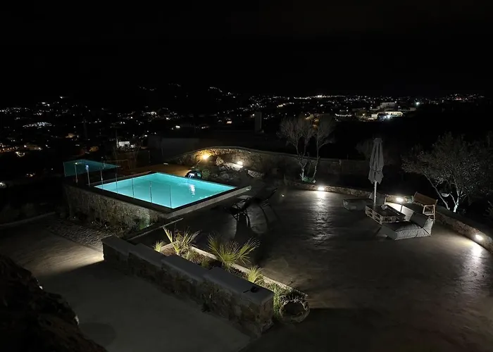 וילה Greystone & Sky Mykonos