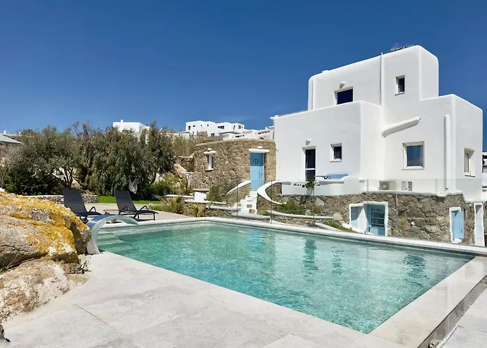 Greystone & Sky Mykonos וילה טורלוס