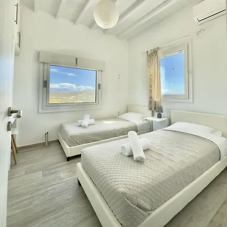 Greystone & Sky Mykonos Villa Tourlos